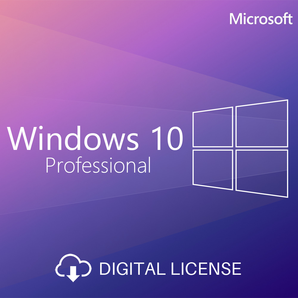 W10-Pro-ESD.jpg Microsoft Windows 10 Professional, 32/64 bit, MAR, digital license, Global - Image 1