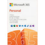 Microsoft 365 Personal, 1 year, 1 user, PC/MacOS/Mobile, Bind, digital license, EU&UK