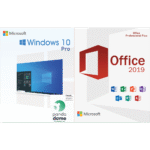 Microsoft Windows 10 Pro Retail & Office 2019 Pro Plus ISO + Panda Dome Essential, PC, digital software bundle