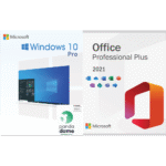 Microsoft Windows 10 Pro Retail & Office 2021 Pro Plus ISO + Panda Dome Essential, PC, digital software bundle